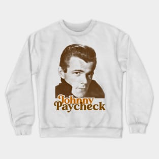 Young Johnny Paycheck ))(( Country Outlaw Tribute Crewneck Sweatshirt